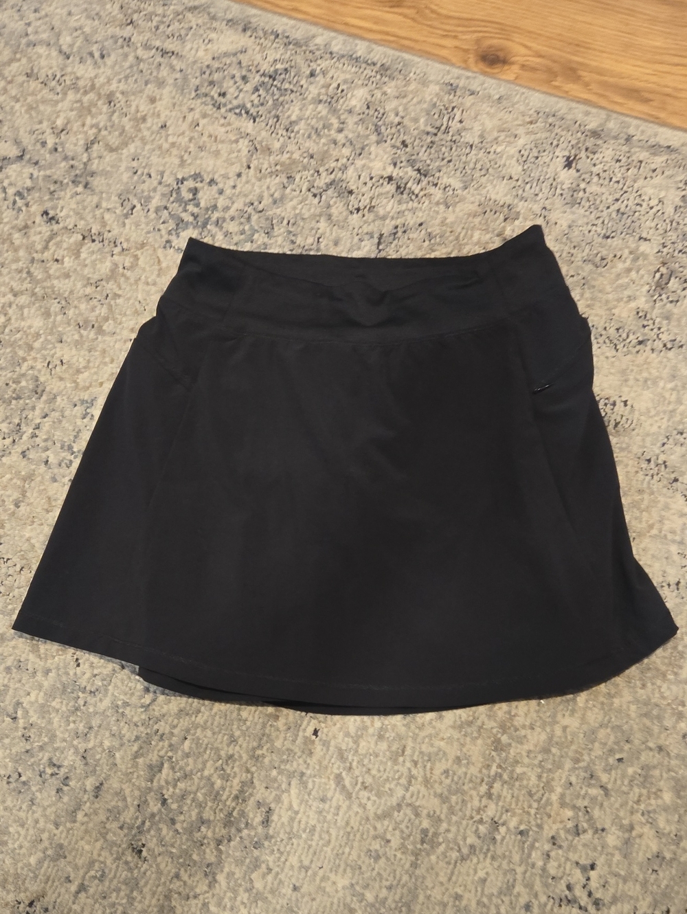 Girl’s Black Athletic Skort - Classic Activewear